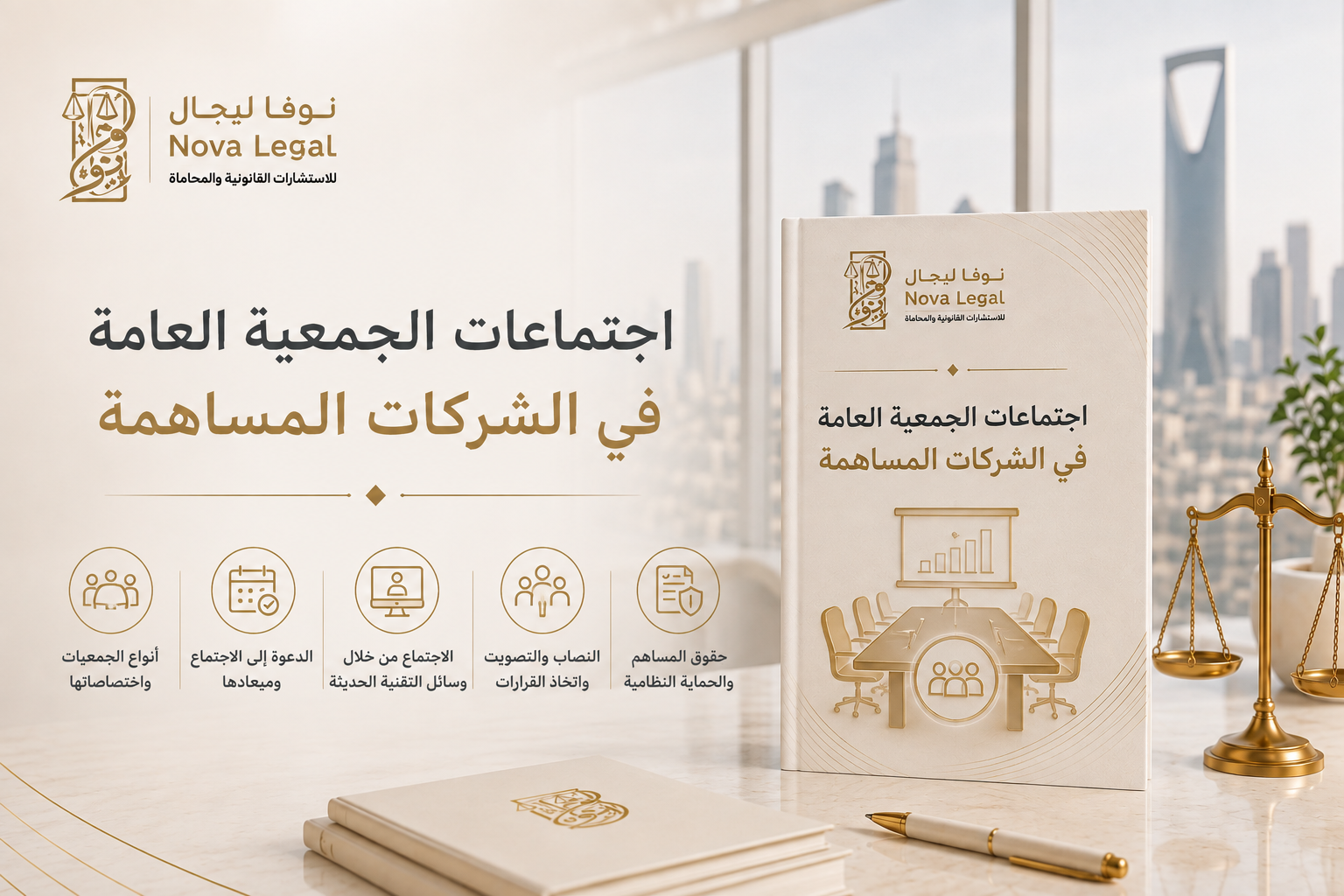 اجتماعات الجمعية العامة في الشركات المساهمة | نوفا ليجال